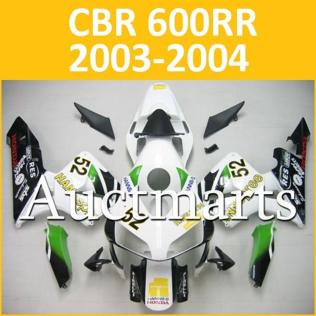 Fit honda 03 04 cbr600rr cbr 600 rr 2003 2004 fairing kit abs plastics a21 b12