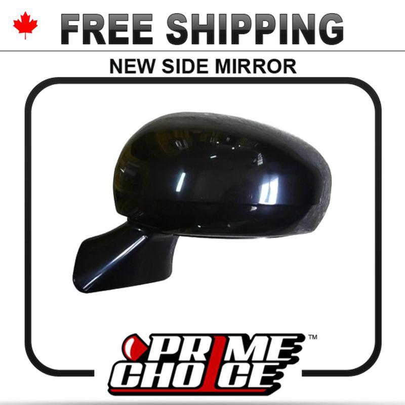 New power non heated drivers side view door mirror