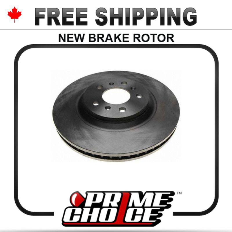 1 premium new disc brake rotor for front fits left driver / right passenger side