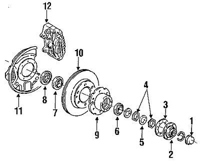 Toyota 4342260060 genuine oem factory original body gasket