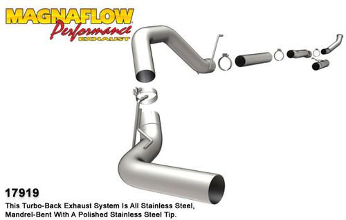 Magnaflow 17919 dodge diesel cummins, 4in. system pipe kit performance exhaust