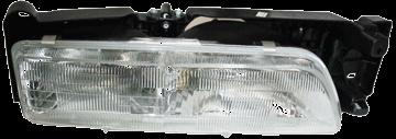 92-94 pontiac sunbird headlight headlamp assembly front passenger side right rh