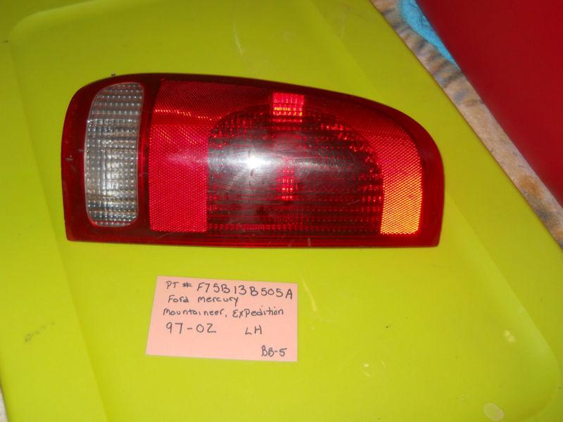 97 98 99 00 01 02 03 04 expedition f-150 lh rear tail light f series f75b13b505