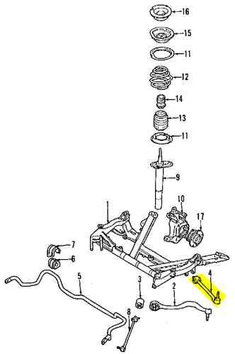 Bmw 31126770850 genuine oem factory original rear arm