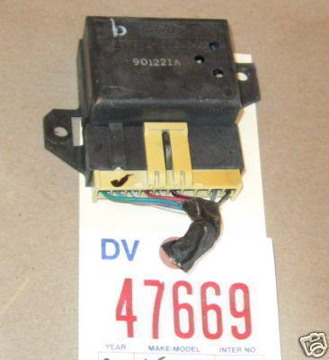 Lincoln 91 town car control module/unit ve9vb10d840aa 1991