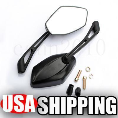 10mm rear mirror for honda ntv 650 revere cb750 aprilia kawasaki sevenfifty