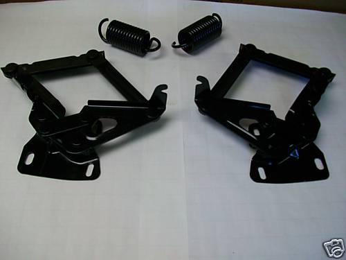 1967 1968 mustang hood hinge and spring kit