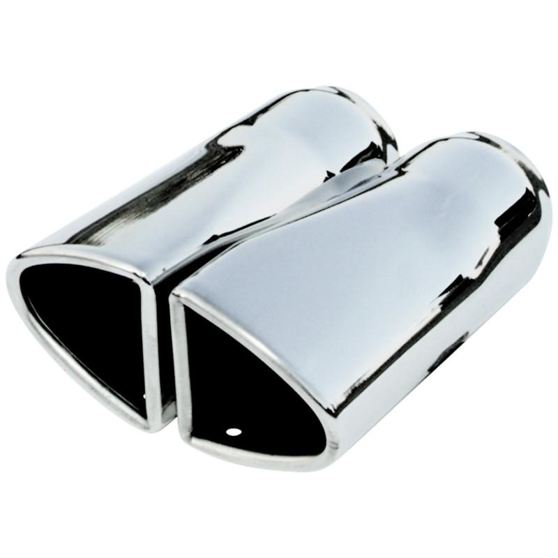 Flowmaster 15302 stainless steel exhaust tip 97-04 corvette