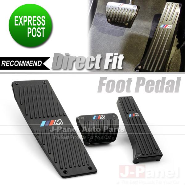 Direct fit aluminium foot pedal set bmw 1 3 series f20 f30 automatic interior