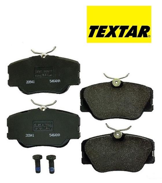 Textar premium front disc brake pads set 20941193 d572t