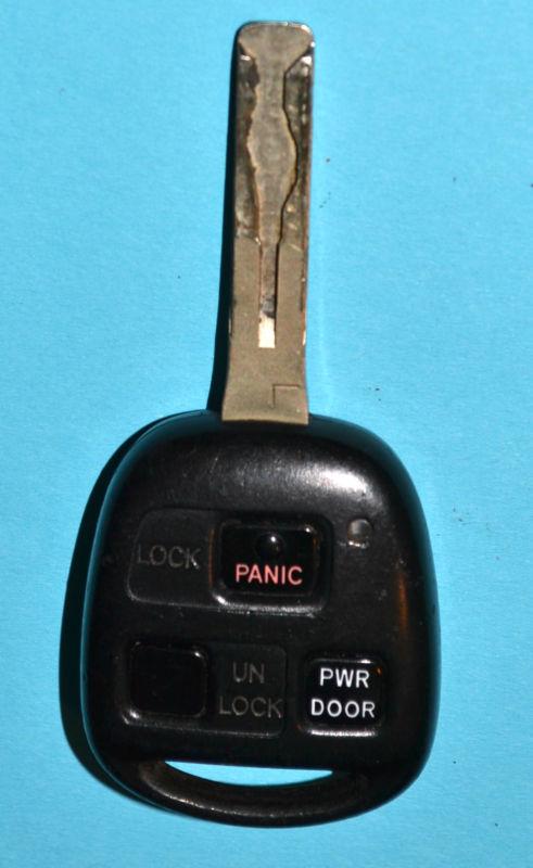 Lexus rx remote key fob hyq 12bbt 3 button pwr door