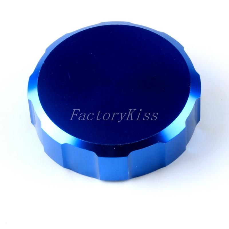 New brake reservoir cap fit kawasaki zx6r/636/rr zx7r 9r 12r 14r z750 z1000 blue