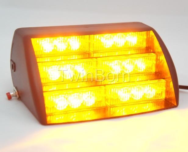 Universal fit 30w high power auto flashing yellow lights 4 flash mode set