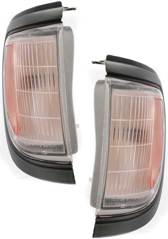 Corner light lamp assembly pair set (driver & passenger side, qty 2)