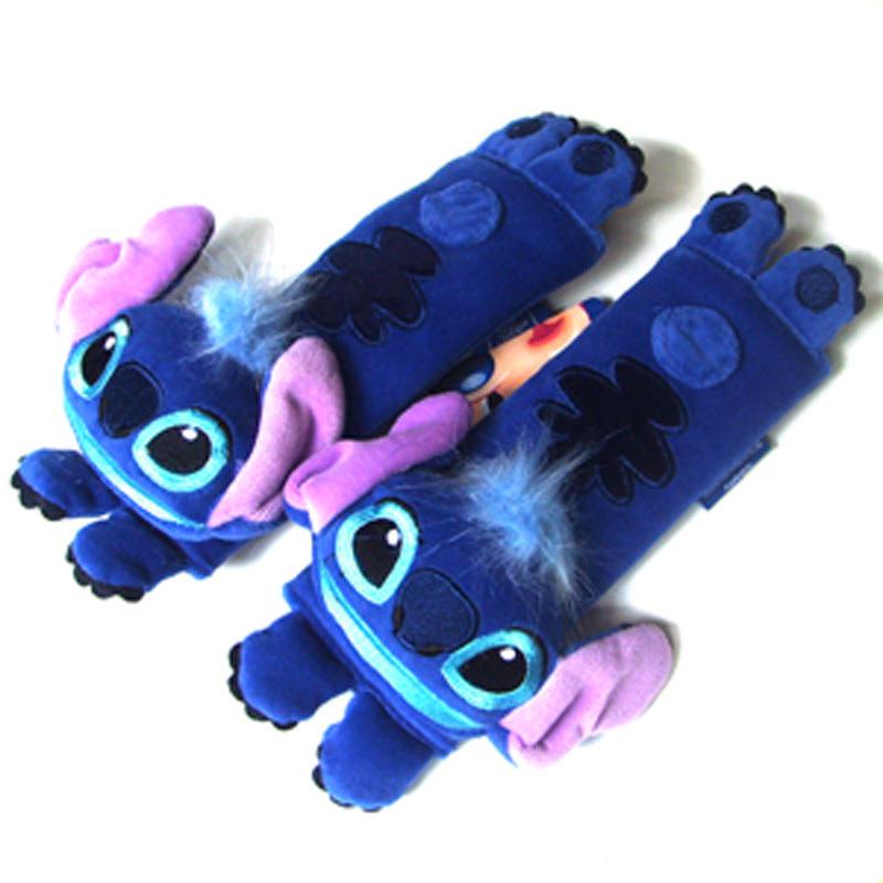 Disney stitch shoulder pad car belt cover/baby stroller/ car seat belt