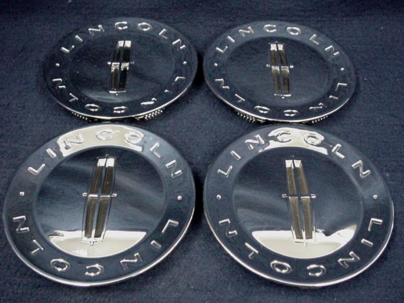 Lincoln navigator 07-12 lt 06-08 chrome center caps  - set of 4 