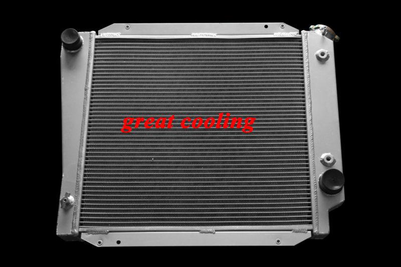 1966-1977 ford bronco radiator 3 row  aluminum radiator