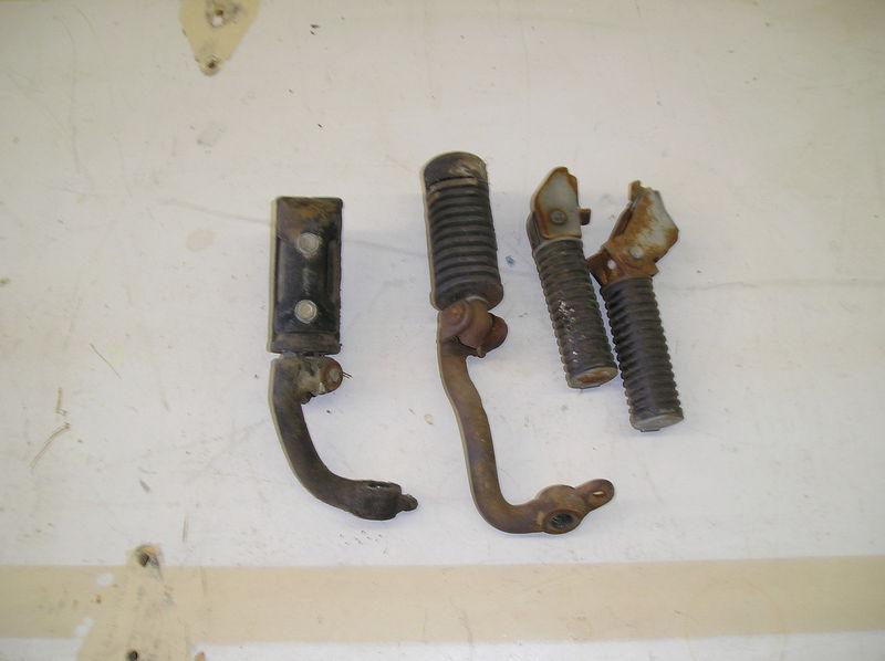 1974 cl360 rear footpegs and brackets