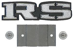 1969 camaro rs grille emblem with retainer