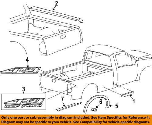 Ford oem f81z25292a22aa pick up box-stone guard