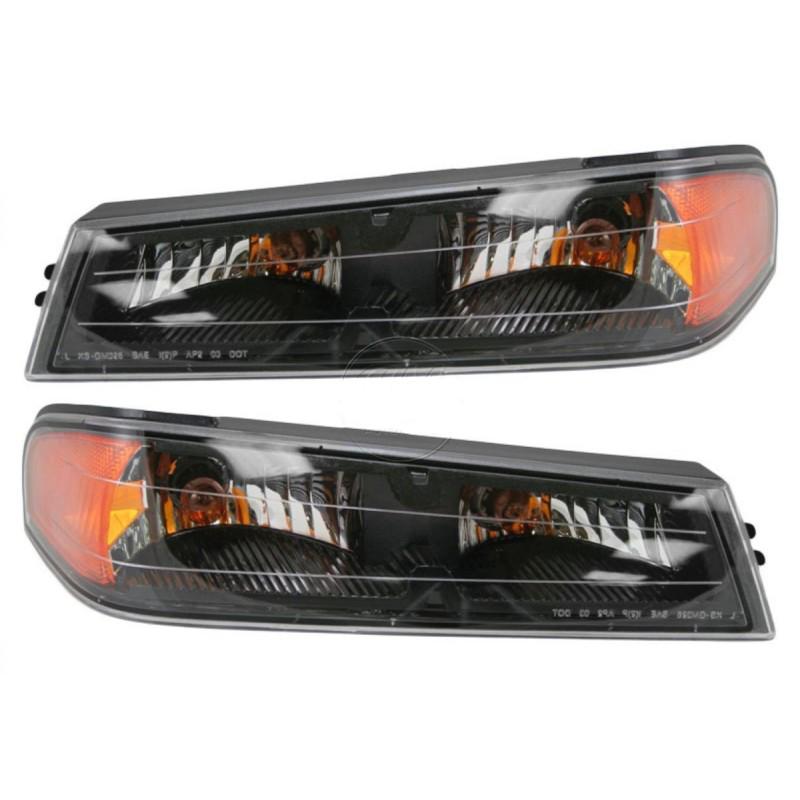 04-12 colorado canyon pickup truck turn signal side corner marker light pair set