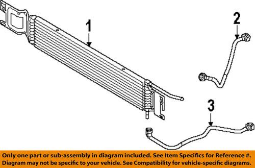 Ford oem 9t1z7a095a transmission oil cooler-transmission cooler