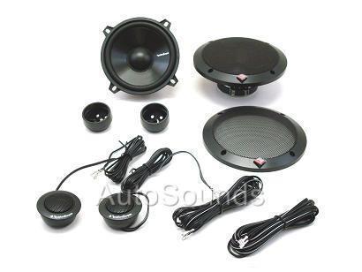 New rockford r152-s 160 watt 5.25" component speakers 5-1/4