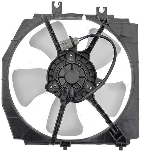 Rad fan assy left protege (manual trans) platinum# 2110602