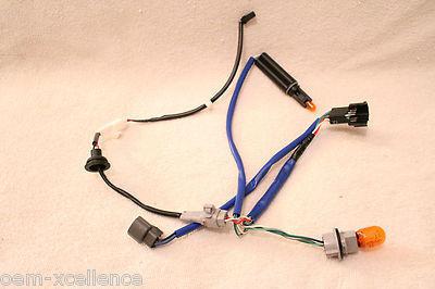 10-12 infiniti g37 coupe headlight wiring harness socket plug oem new