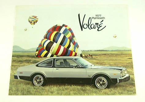 1977 77 plymouth volare brochure premier sun runner 