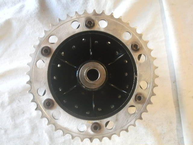 1981 yamaha yz it 250 465 rear hub & brake panel yz250 yz465 it250 it465