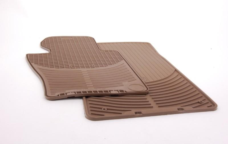 2001 to 2005 bmw 325xi/330xi rubber floor mats - factory oem items - beige