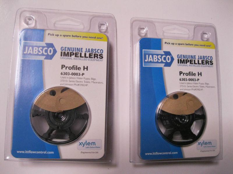 Two pack of jabsco impeller kit 6303-0003-p