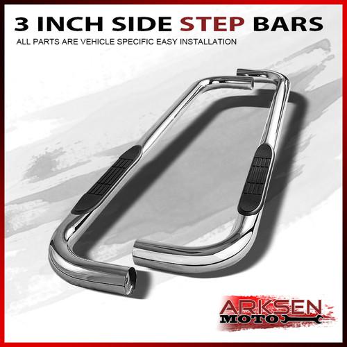 09-13 ford f150 regluar cab stainless steel 3 inch side step bars running board