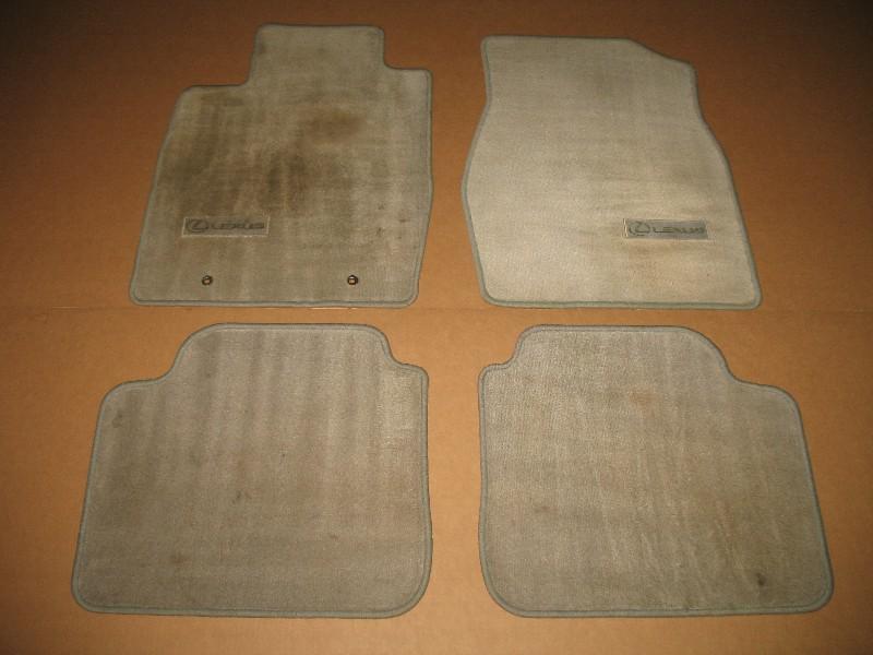 2002 2003 2004 2005 2006 lexus es es300 es330 gray carpet floor mats oem factory