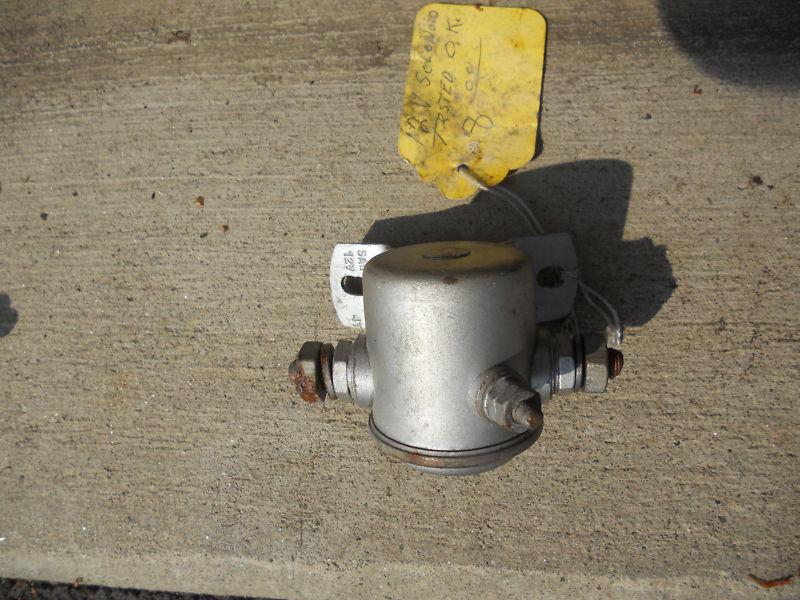 1956 - 1961 ford starter solenoid 12 volt new 