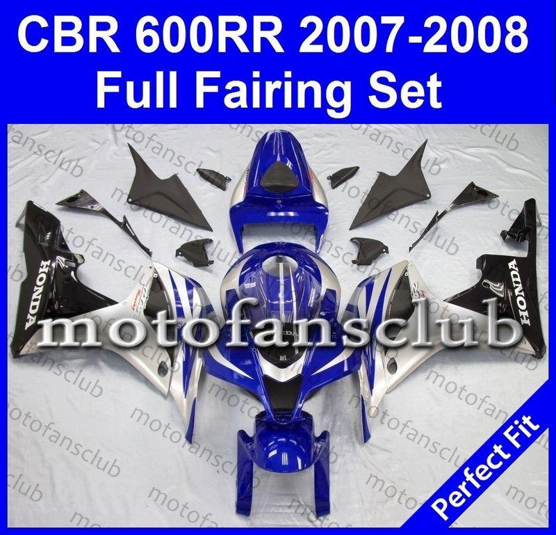 Fit honda cbr600rr 07 08 cbr 600 rr 2007 2008 fairing kit bodywork #26 b