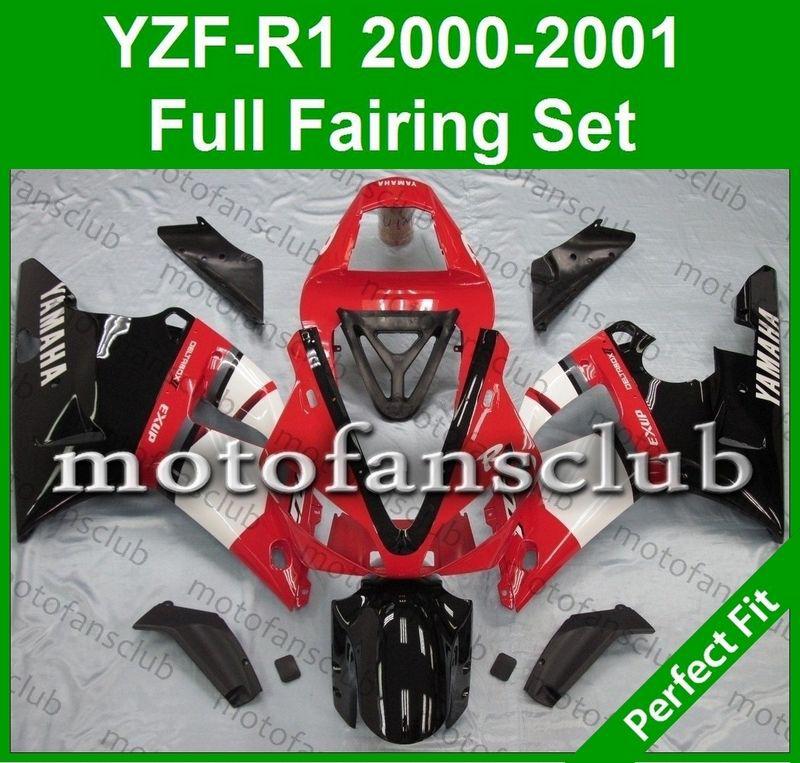 Fit yamaha yzf r1 00 01 yzfr1 2000 2001 1000 fairing bodywork plastics #06 b