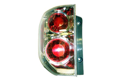 Replace ho2800162v - 06-08 honda pilot rear driver side tail light lens housing