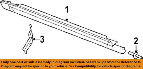 Jeep oem 5030001ac exterior-sill molding