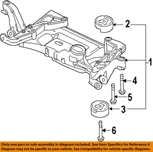 Volkswagen oem n91039802 front suspension-lower insulator mount bolt