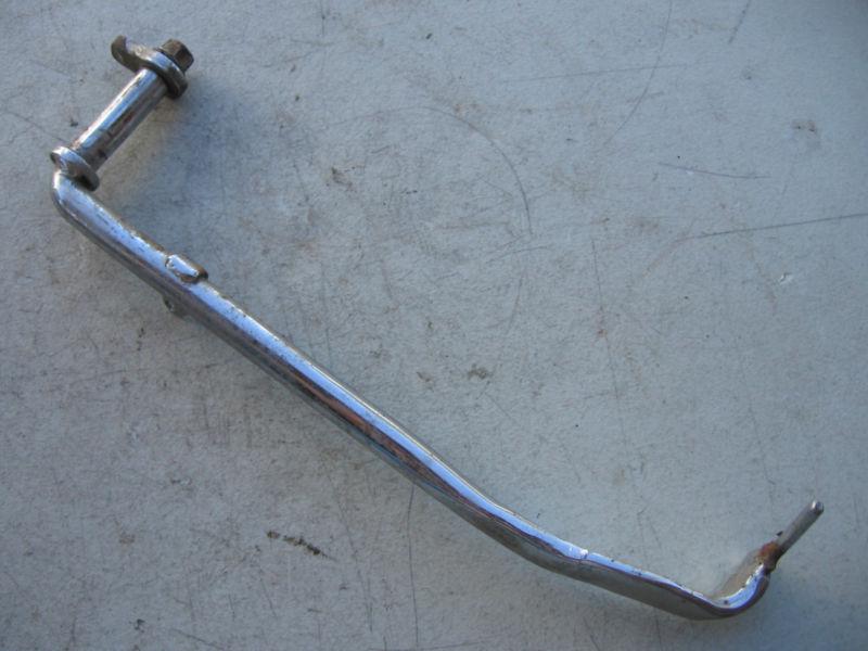 Harley-davidson chrome chrome jiffy stand side stand kick stand shovelhead