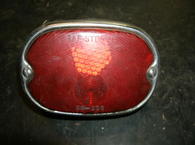 Harley davidson, tail lamp, brake light assembley, 1955-72