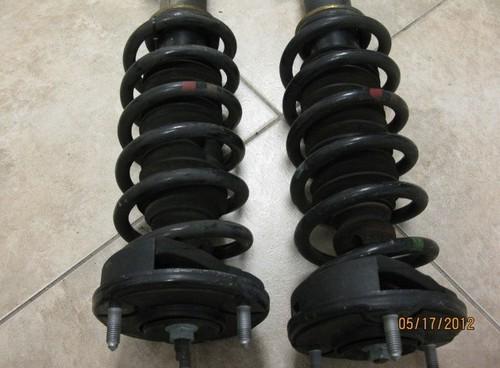 Porsche 911 996 carrera left and right rear struts w/ coils part# 996.333.051.04