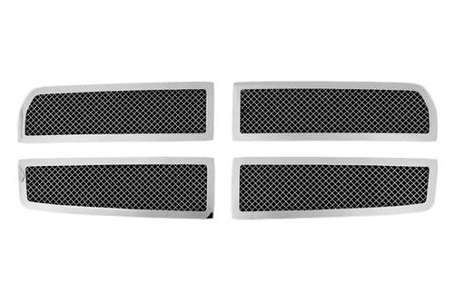 Paramount 43-0140 - dodge dakota restyling perimeter wire mesh grille 4 pcs