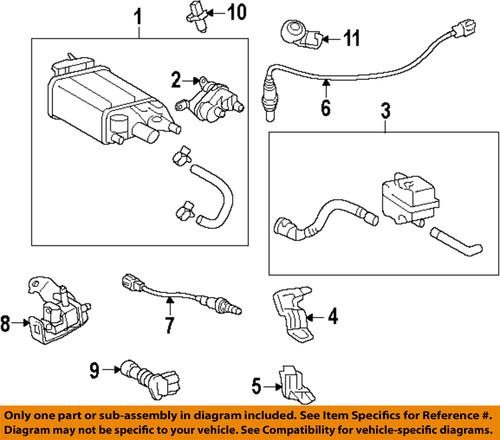 Toyota oem 7770607010 carbon canister filter/vapor canister filter