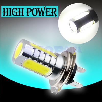 H7 high power 6w pure white fog tail signal driving head light car led bulb lamp