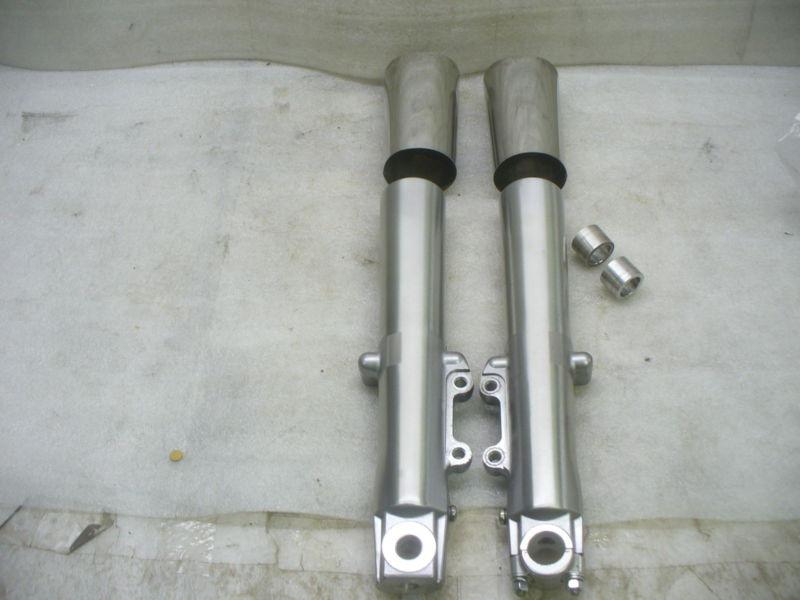 Harley 00-05 dresser touring oem lower fork legs & stainless steel slider covers