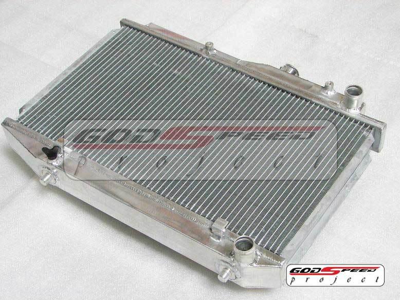 Godspeed 83-87 ae86 4age sr5 2 row performance trueno aluminum racing radiator