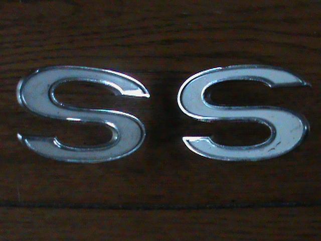 1969 1972 chevrolet camaro chevelle ss emblem for ss pn 3949238 nice